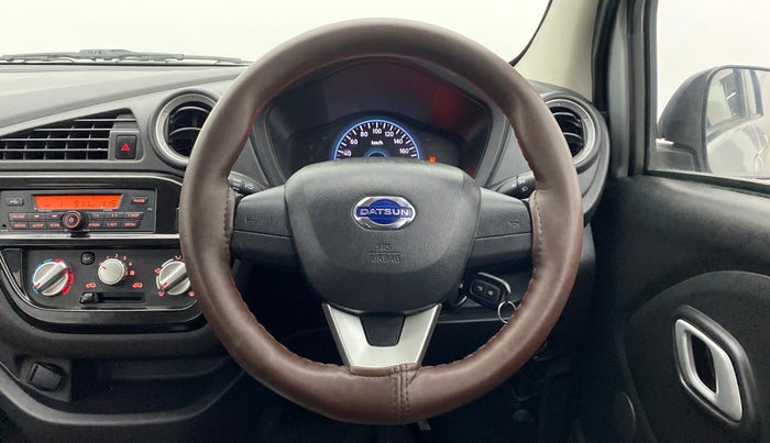 2019 Datsun Redi Go 1.0 S AT, Petrol, Automatic, 8,171 km, Steering Wheel Close Up