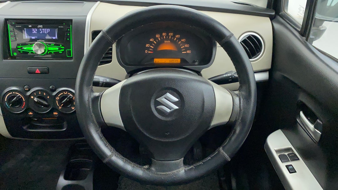 Steering Wheel Close Up
