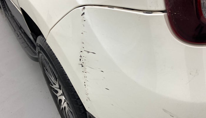 2020 Renault Duster RXE 1.3 TURBO PETROL MT, Petrol, Manual, 30,241 km, Rear bumper - Minor scratches