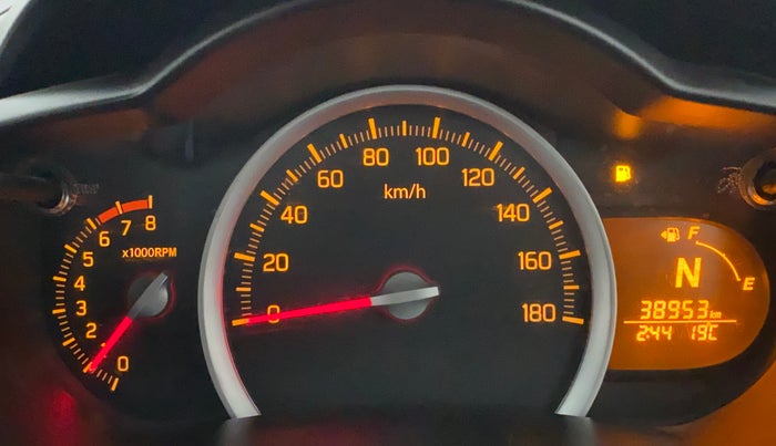 2017 Maruti Celerio VXI AMT, Petrol, Automatic, 38,951 km, Odometer Image