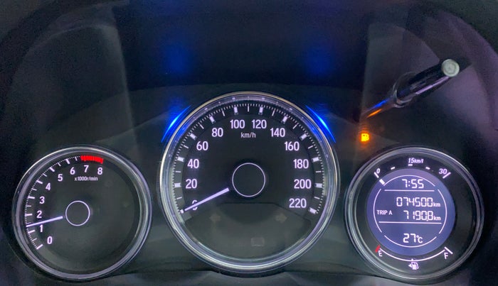 2017 Honda City V MT PETROL, Petrol, Manual, 74,838 km, Odometer Image