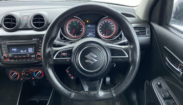 2018 Maruti Swift VXI D, Petrol, Manual, 38,328 km, Steering Wheel Close Up