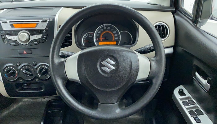 2014 Maruti Wagon R 1.0 VXI, Petrol, Manual, 32,403 km, Steering Wheel Close Up