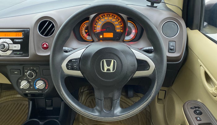 2012 Honda Brio 1.2 S MT I VTEC, Petrol, Manual, 23,817 km, Steering Wheel Close Up