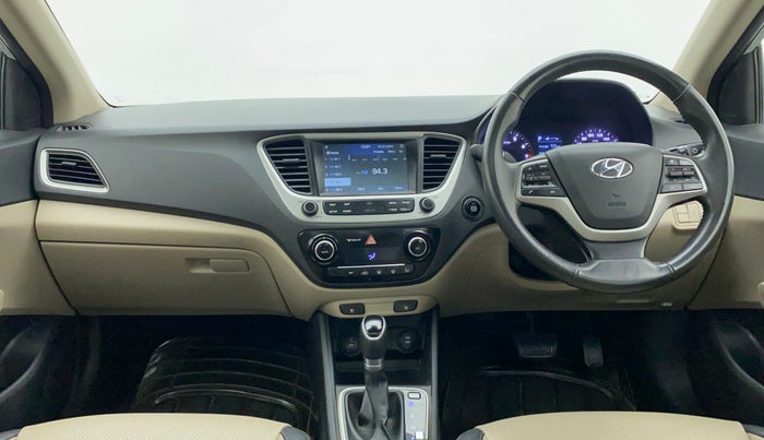 2017 Hyundai Verna 1.6 VTVT SX (O) AT, Petrol, Automatic, 95,153 km, Dashboard