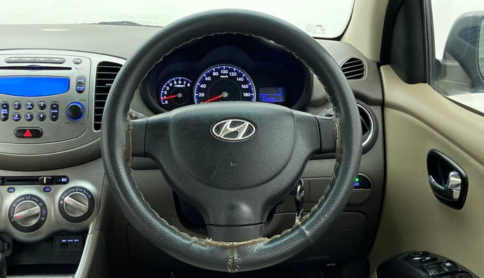 2011 Hyundai i10 SPORTZ 1.2 KAPPA2, Petrol, Manual, 33,632 km, Steering Wheel Close Up
