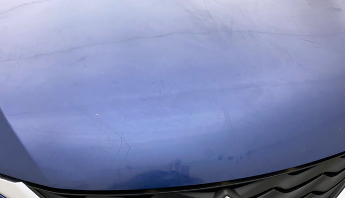 2019 Maruti Baleno ZETA PETROL 1.2, Petrol, Manual, 40,825 km, Bonnet (hood) - Paint has minor damage