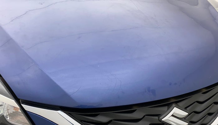 2019 Maruti Baleno ZETA PETROL 1.2, Petrol, Manual, 40,825 km, Bonnet (hood) - Minor scratches