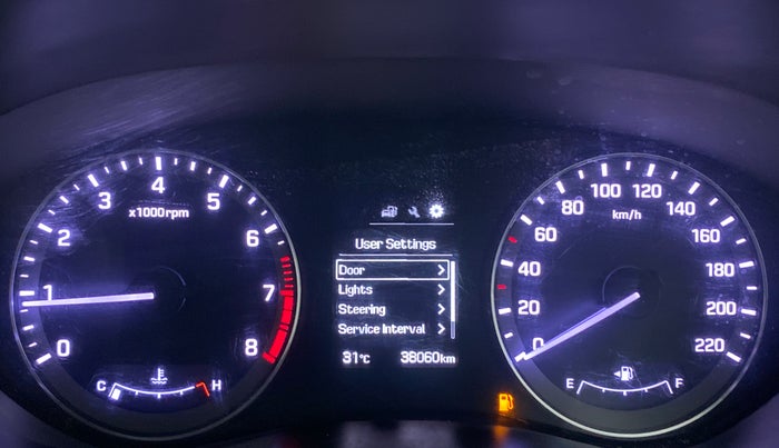 2017 Hyundai Elite i20 ASTA 1.2, Petrol, Manual, 38,240 km, Odometer Image