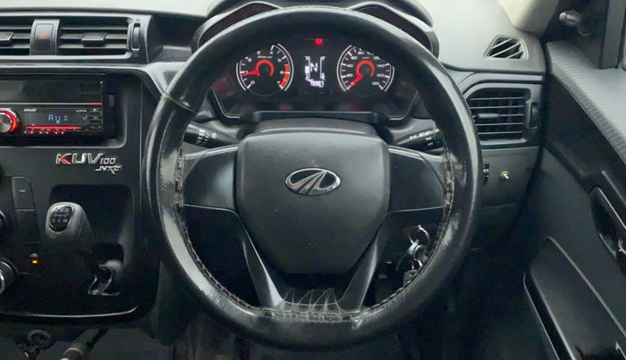 2019 Mahindra KUV 100 NXT K2 P 6 STR, Petrol, Manual, 79,986 km, Steering Wheel Close Up