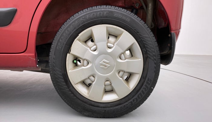 2014 Maruti Wagon R 1.0 LXI, Petrol, Manual, 50,684 km, Left Rear Wheel