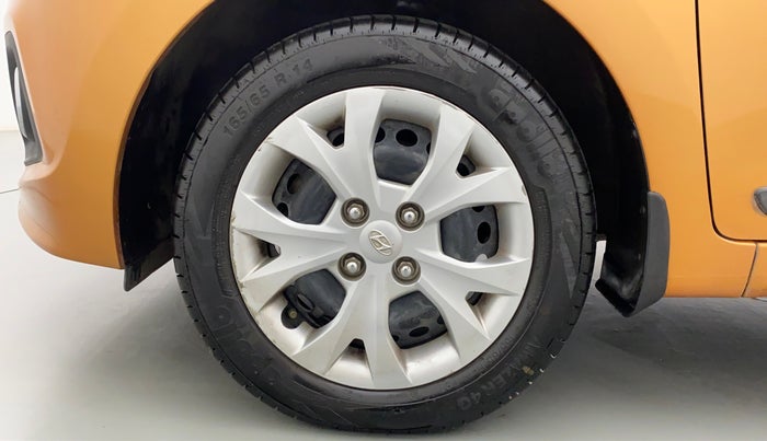 2014 Hyundai Grand i10 SPORTZ 1.2 KAPPA VTVT, Petrol, Manual, 38,509 km, Left Front Wheel