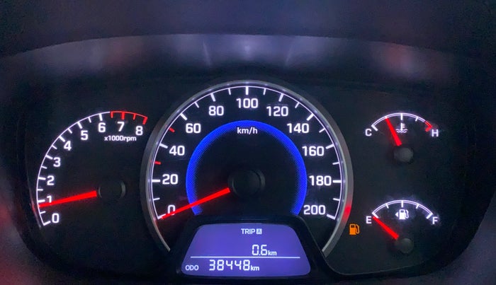 2014 Hyundai Grand i10 SPORTZ 1.2 KAPPA VTVT, Petrol, Manual, 38,509 km, Odometer Image