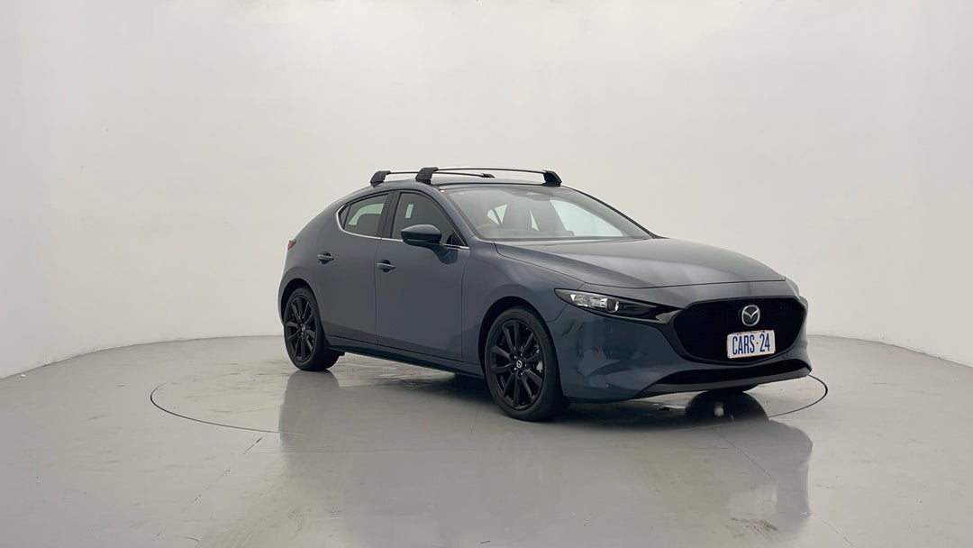 2024 Mazda Mazda3 G25 Evolve Sp, Automatic, 19900 km, Right Front Diagonal (45- Degree) View