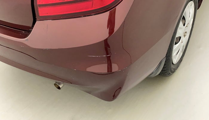 2017 Honda Amaze 1.2L I-VTEC S, Petrol, Manual, 79,311 km, Rear bumper - Minor scratches