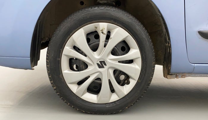 2011 Maruti Wagon R 1.0 VXI, Petrol, Manual, 52,829 km, Left Front Wheel