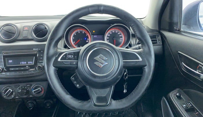 2018 Maruti Swift VXI, Petrol, Manual, 19,972 km, Steering Wheel Close Up
