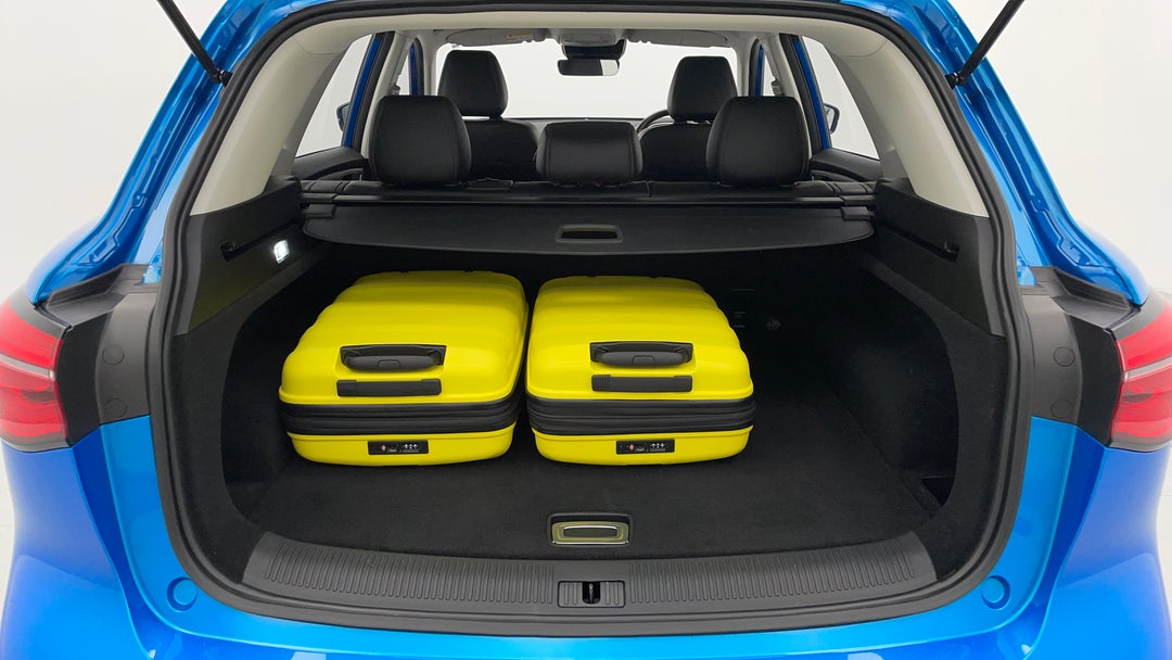 Boot Inside View with Luggage