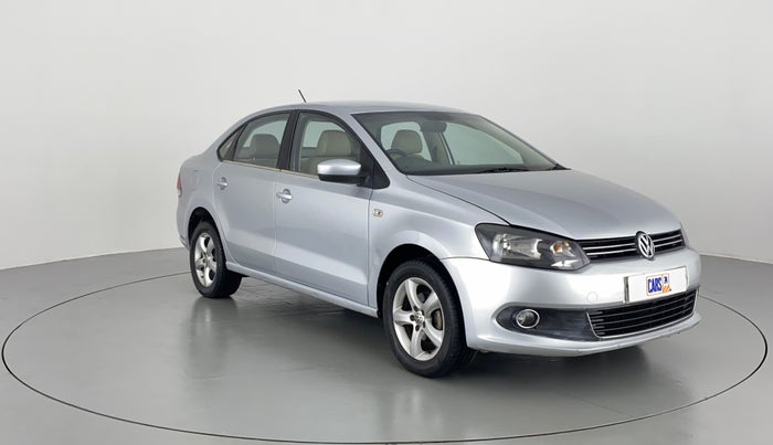2014 Volkswagen Vento HIGHLINE 1.2 TSI AT, Petrol, Automatic, 76,696 km, Right Front Diagonal
