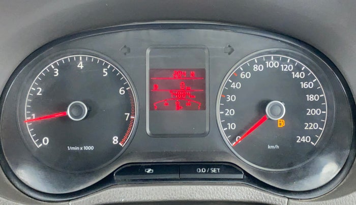 2014 Volkswagen Vento HIGHLINE 1.2 TSI AT, Petrol, Automatic, 76,696 km, Odometer Image