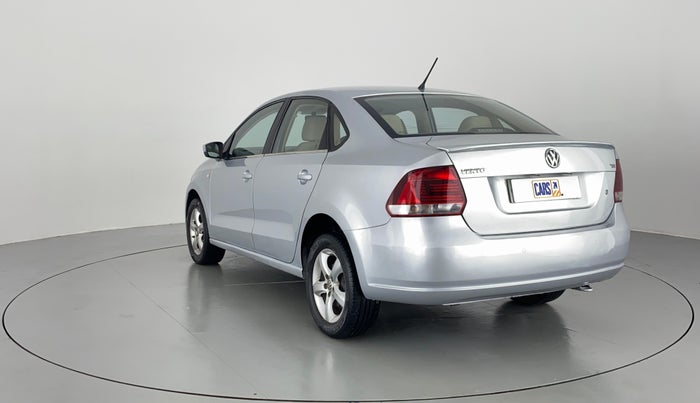 2014 Volkswagen Vento HIGHLINE 1.2 TSI AT, Petrol, Automatic, 76,696 km, Left Back Diagonal