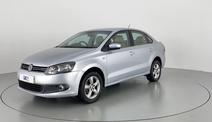 2014 Volkswagen Vento HIGHLINE 1.2 TSI AT, Petrol, Automatic, 76,696 km, Left Front Diagonal