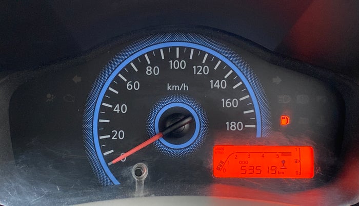2016 Datsun Redi Go T (O), Petrol, Manual, 53,514 km, Odometer Image