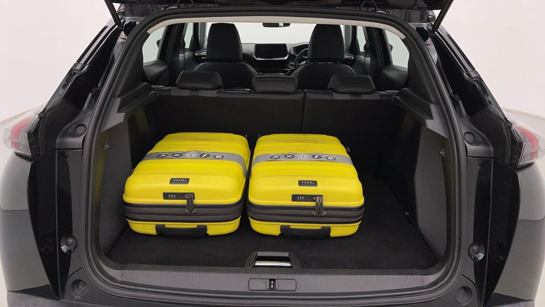 Boot Inside View with Luggage