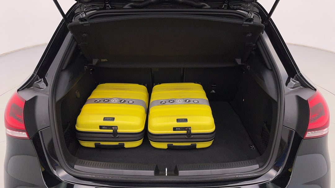 Boot Inside View with Luggage
