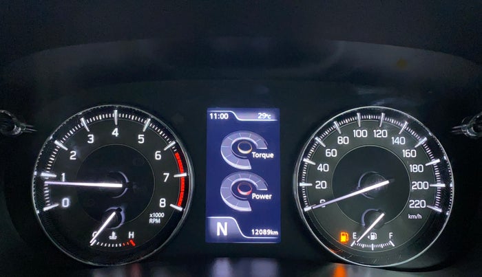 2022 Toyota Glanza V AMT, Petrol, Automatic, 12,089 km, Odometer Image