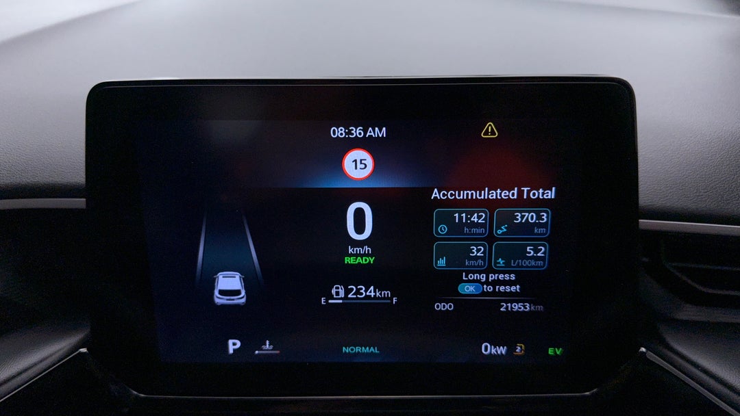 2024 MG Mg3 Hybrid+ Essence, Automatic, 21953 km, Odometer View