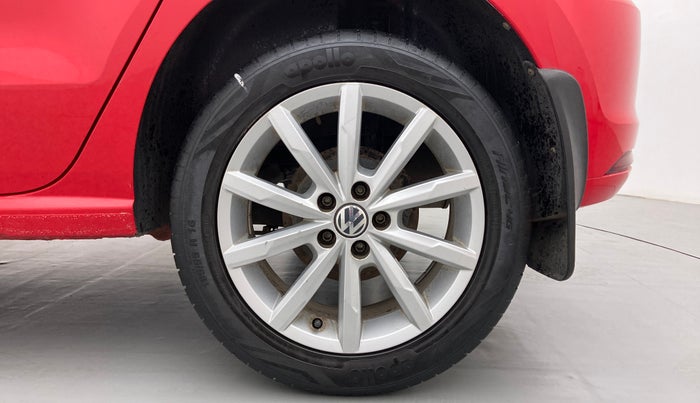 2017 Volkswagen Polo HIGHLINE PLUS 1.2L PETROL, Petrol, Manual, 23,293 km, Left Rear Wheel