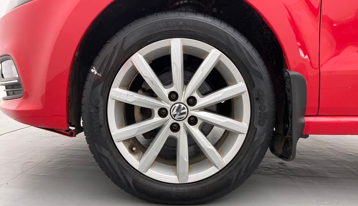 2017 Volkswagen Polo HIGHLINE PLUS 1.2L PETROL, Petrol, Manual, 23,293 km, Left Front Wheel