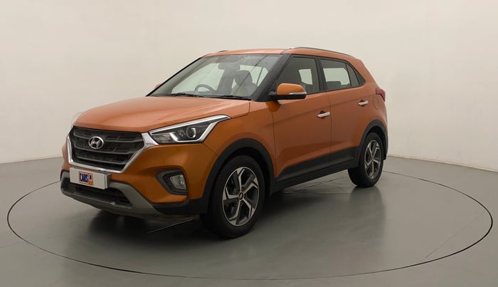 2018 Hyundai Creta SX AT 1.6 PETROL, Petrol, Automatic, 50,441 km, Left Front Diagonal