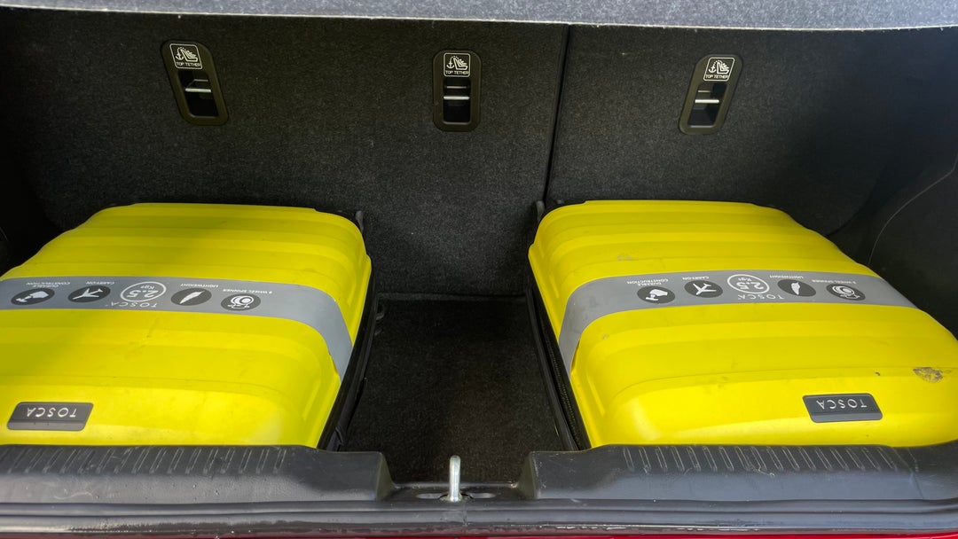 Boot Inside View with Luggage