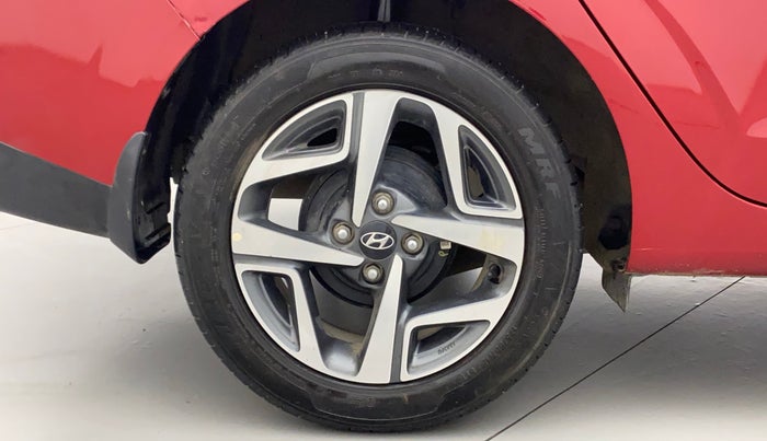 2020 Hyundai AURA SX 1.2 (O), Petrol, Manual, 16,835 km, Right Rear Wheel