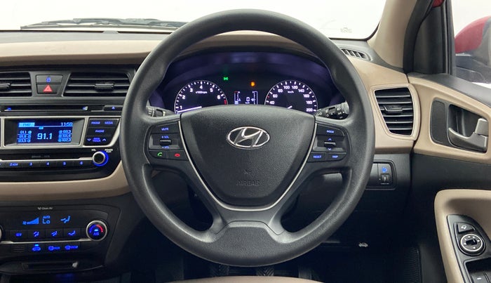 2015 Hyundai Elite i20 SPORTZ (O) 1.2, Petrol, Manual, 64,768 km, Steering Wheel Close Up