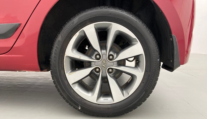 2015 Hyundai Elite i20 SPORTZ (O) 1.2, Petrol, Manual, 64,768 km, Left Rear Wheel
