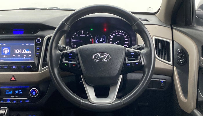 2017 Hyundai Creta 1.6 CRDI SX PLUS AUTO, Diesel, Automatic, 23,464 km, Steering Wheel Close Up