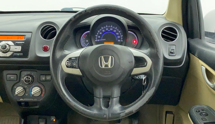 2015 Honda Amaze 1.2L I-VTEC VX, CNG, Manual, 64,541 km, Steering Wheel Close Up