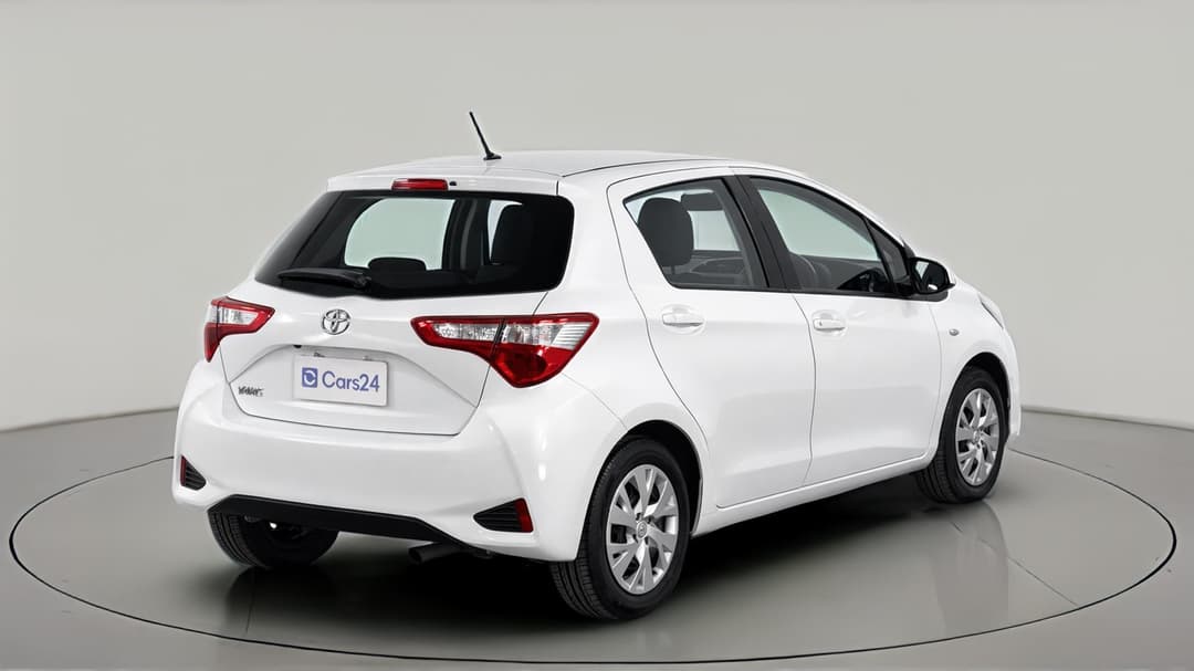 2019 Toyota Yaris Ascent, Automatic, 47280 km, Right Back Diagonal (45- Degree) View
