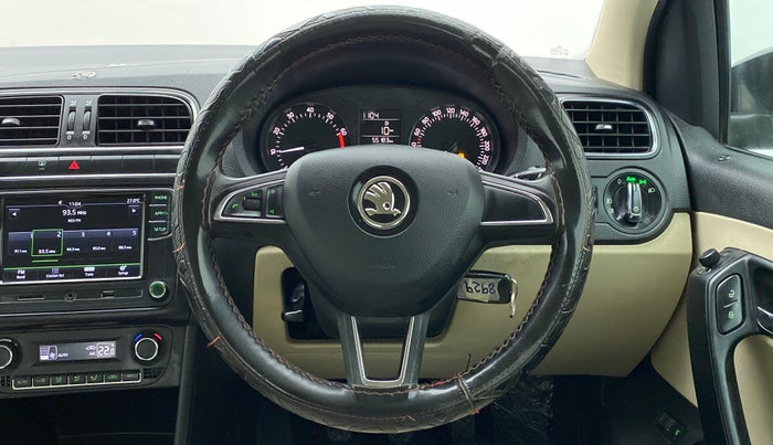2021 Skoda Rapid STYLE TSI, Petrol, Manual, 55,183 km, Steering Wheel Close Up