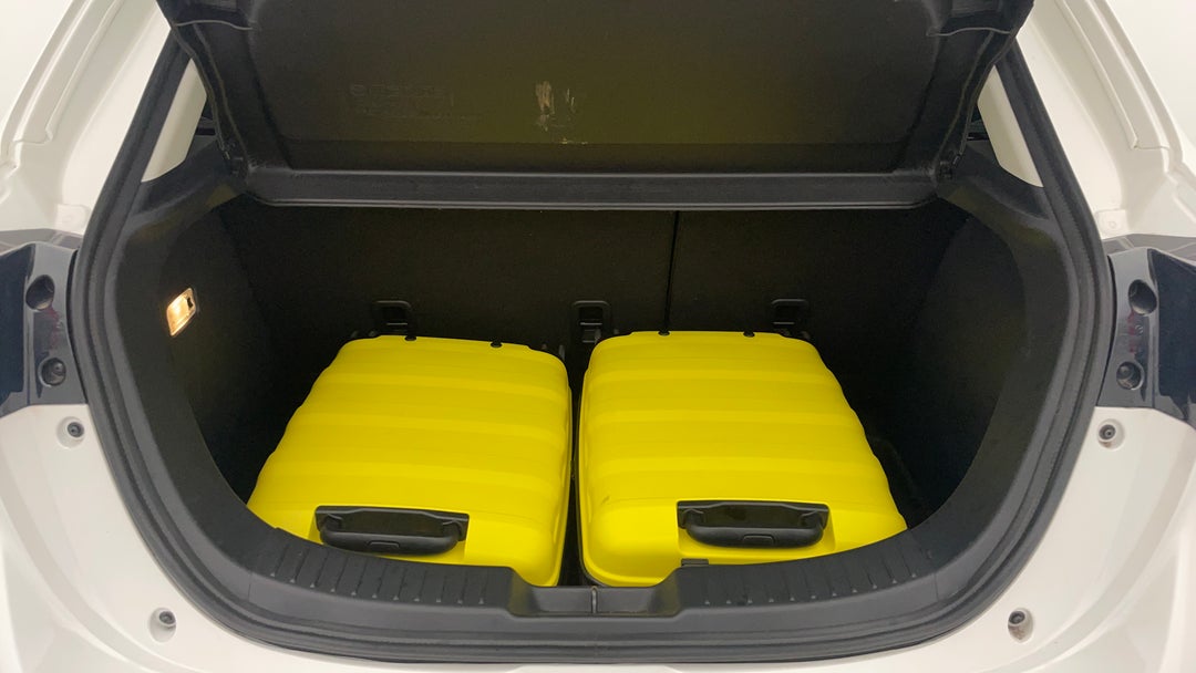 Boot Inside View with Luggage