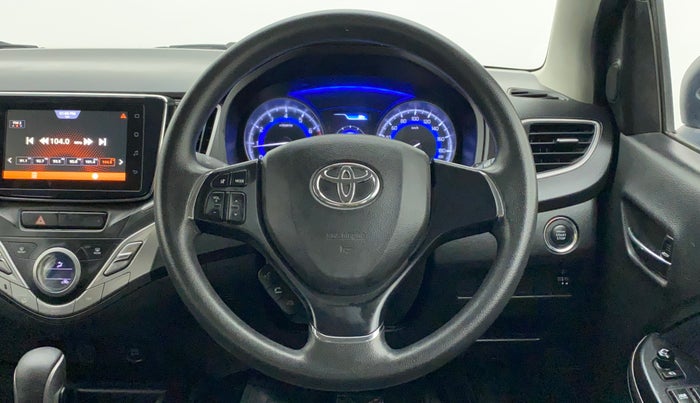 2019 Toyota Glanza G CVT, Petrol, Automatic, 28,425 km, Steering Wheel Close Up