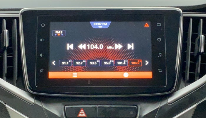 2019 Toyota Glanza G CVT, Petrol, Automatic, 28,425 km, Infotainment System