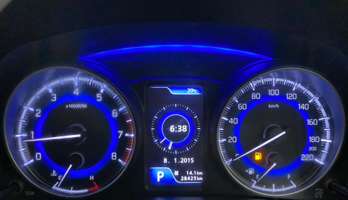 2019 Toyota Glanza G CVT, Petrol, Automatic, 28,425 km, Odometer Image