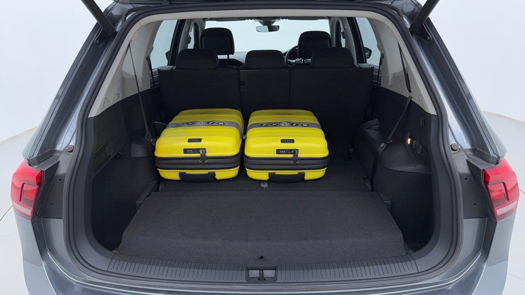 Boot Inside View with Luggage
