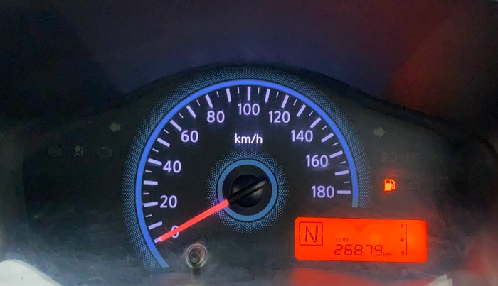 2018 Datsun Redi Go S 1.0 AMT, Petrol, Automatic, 27,219 km, Odometer Image