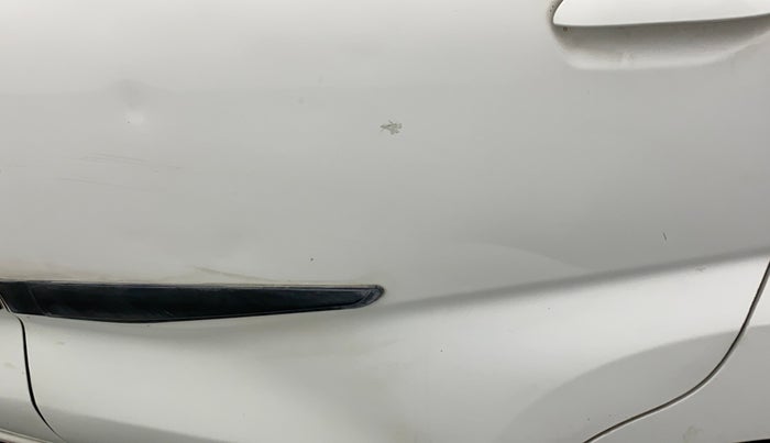 2018 Datsun Redi Go S 1.0 AMT, Petrol, Automatic, 27,219 km, Rear left door - Slightly dented