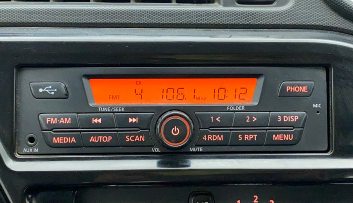 2018 Datsun Redi Go S 1.0 AMT, Petrol, Automatic, 27,219 km, Infotainment System